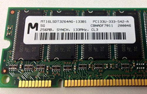 MT16LSDT3264AG-133B1 MICRON 256MB 168p PC133 CL3 16c 16x8 SDRAM DIMM