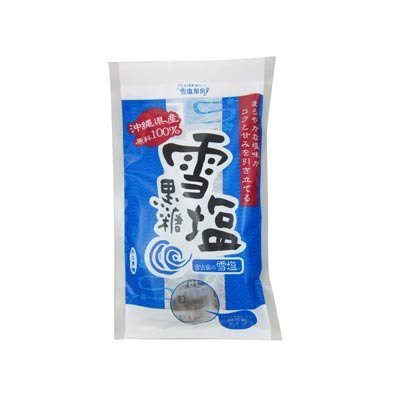 黒糖本舗 垣乃花 雪塩黒糖 120g 1ケース(20P)