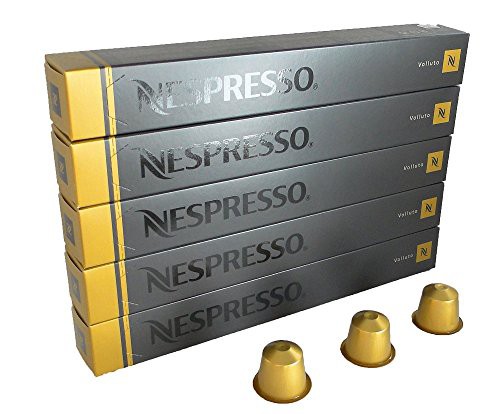 Nespresso(ネスプレッソ) NESPRESSO ネスプレッソ カプセル コーヒー ヴォリュート 1本10カプセル×5本セット [並行輸入品]