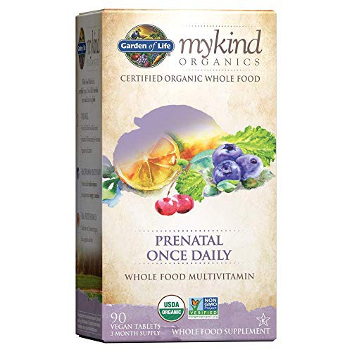 Garden of Life Mykind Organics Prenatal Once Daily Tablet 90 Count - サプリメント