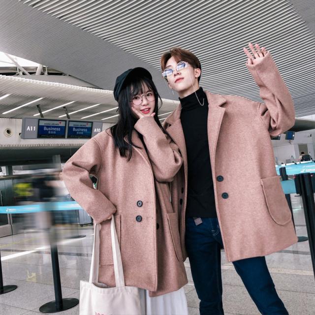 人気ブランド ペアチェスターコート カップル ロング コート 通学 メンズ レディース チェスターコート グレー ラクダ色 ロング 防寒 厚手 通勤 数量は多 Diquinsa Com Mx