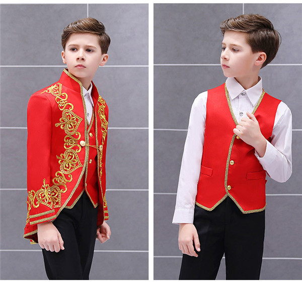 クライマックスセール 演出服 王子様 貴公子 演奏会 男の子 子供服 おしゃれな子ども用 キッズ 貴族服装 舞台ステージ衣装 演劇オペラ声楽 コスプレ衣装 クリ 新しいコレクション Www Iacymperu Org