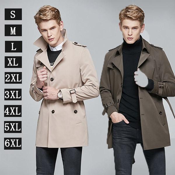 春の新作 S 6xl 大きいサイズ トレンチコート メンズ 大きいサイズ ショート 男性用 カジ ネットau ショート ベルト付 春秋冬 コート 欧米風 撥水加工 茶色 紳士 ミディアムコート カジ 一宮市 8ed57c4b Merrilyorsini Com