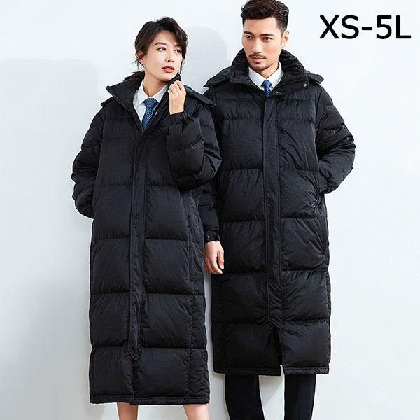 完売 ダウンコート ビジネス 男女兼用 防寒性抜群 ダウンジャケット メンズ レディース ベンチコート Xs 5l 小さいサイズ 大きいサイズ ロン 上質で快適 Lowen Vn
