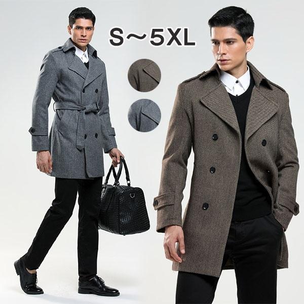 新しいコレクション チェスターコート ジャケット メンズ アウター 3ボタン ミディアム しなやか ピーコート 男性 秋冬コート Pコート メンズコート 手厚い 超目玉 期間限定 Centrodeladultomayor Com Uy