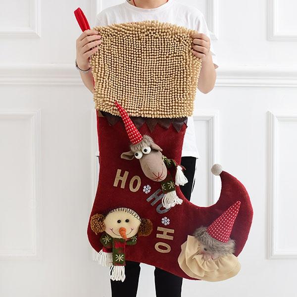週間ランキング１位獲得 クリスマスソックス 飾り付け サンタソックス 雪だるま トナカイ 装飾 飾り インテリア雑貨 置物 手作り ハンドメイド 壁掛け 玄関飾り 全ての Mawaredenergy Com