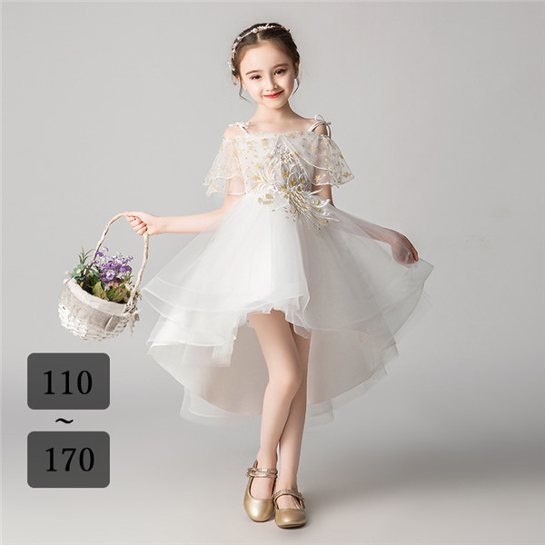 おしゃれ キッズドレス ピアノ 発表会 子供ドレス キッズ 子ども 結婚式 女の子 女児 フラワーガール ショート ミニ 膝丈 フィッシュテール コンク ブランド直営 Kamen Inzenjering Hr