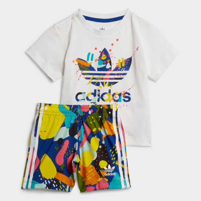 公式 アディダス Adidas セール価格 ショーツとtシャツのセットアップ Shorts And Tee Set キッズ 子供用 ボーイズ ガールズ オリの通販はau Wowma ワウマ Adidas Online Shop Au Wowma 店 商品ロットナンバー