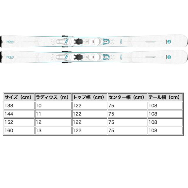 HOT品質保証 ROSSIGNOL ( ロシニョール スキー板 ) レディース NOVA 2 + XPRESS W10 GW の通販はau PAY マーケット - SPOPIA NET SHOP au PAY マーケット店|商品ロットナンバー:499242039 超歓迎低価