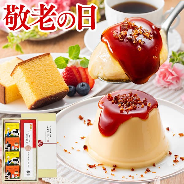 お歳暮 [ギフト プレゼント 食べ物 お菓子] ブリュレプリンと長崎カステラ セット WGA9 [送料無料 スイーツ おしゃれ 和菓子 洋菓子 ]  の通販はau PAY マーケット - カステラなら長崎心泉堂｜商品ロットナンバー：121297419