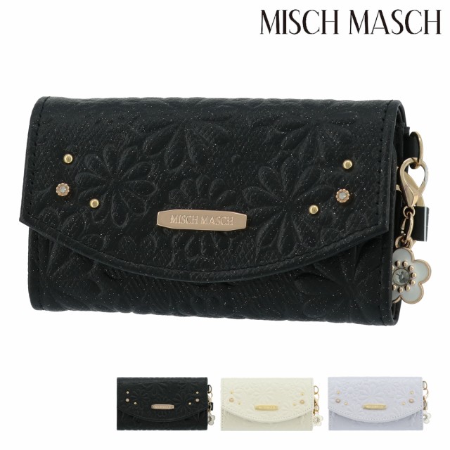 レビューを書いてポイント 5 ミッシュマッシュ キーケース エルフィー レディース Misch Masch