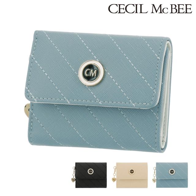 レビューを書いて 5 セシルマクビー 三つ折り財布 エイミ