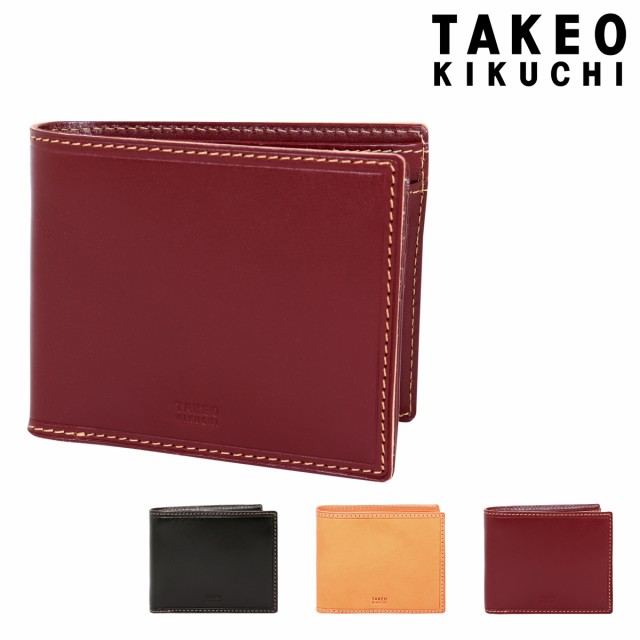 【レビュー投稿で+5％還元】タケオキクチ 二つ折り財布 Surface サーフェス小物 メンズ 786605 TAKEO KIKUCHI | 札入れ カードケース レ