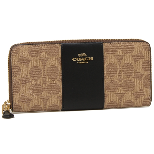 P10 3 7 18 00 23 59 コーチ 長財布 レディース 財布 Coach 73739 B4ooh カーキ ブラックの通販はau Pay マーケット Axes 商品ロットナンバー 389756646