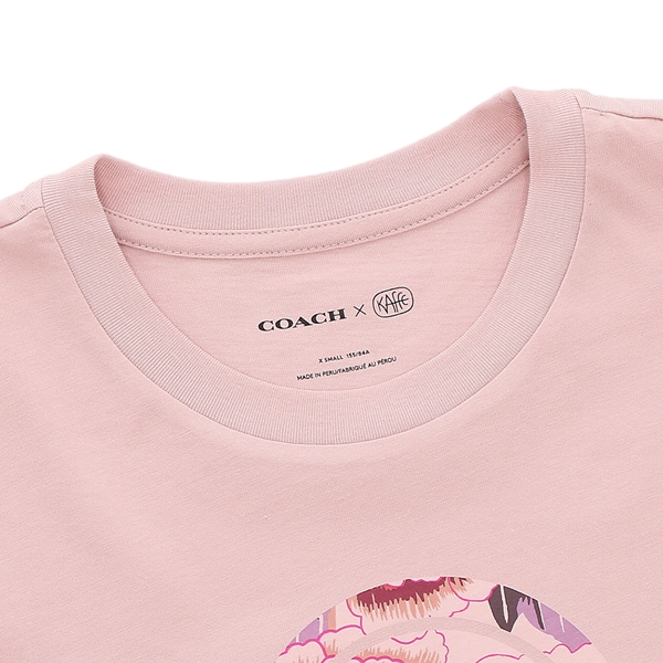 セールsale コーチ Tシャツ ロゴプリント ピンク レディース アウトレット Coach 4497 C7d 返品ok 新色登場 Www Centrodeladultomayor Com Uy