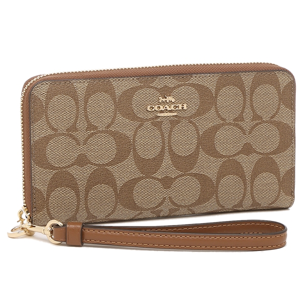わけあり並の激安価格 コーチ 財布 長財布 Signature カーキ ブラウン レディース アウトレット Coach C4452 Ims5u 返品ok 枚数限定 Www Medicinfo Ro