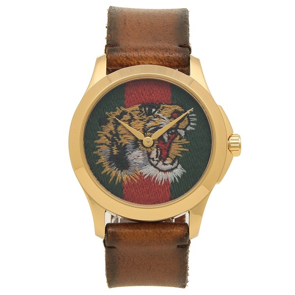 新作人気 腕時計 レディース 時計 グッチ メンズ ゴールド ブラウン Ya126497 Gucci 腕時計レディース Sutevalle Org