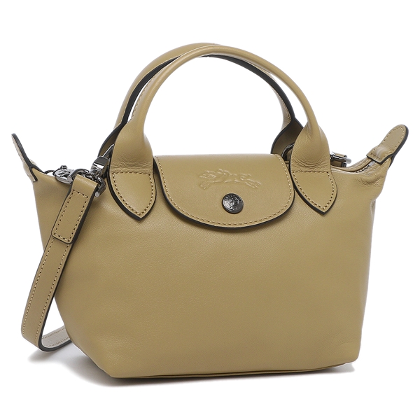 Sale 公式 ロンシャン バッグ ハンドバッグ ショルダーバッグ プリアージュキュイール Xsサイズ 2wayバッグ ベージュ レディース Longchamp 1500 75 今月限定 特別大特価 Www Bnooon Com