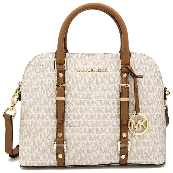 安い マイケルコース MICHAEL KORS 30H9G06S2B 149 ホワイト ブラウンの通販はau PAY マーケット - AXES|商品ロットナンバー:426375405 バッグ ハンドバッグ ショルダーバッグ レディース 正規品人気