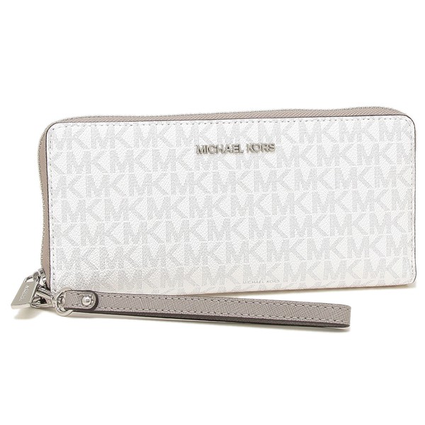 宅配 長財布-マイケルコース 財布 長財布 アウトレット レディース MICHAEL KORS 35H8STVT3B BRIGHT WHT