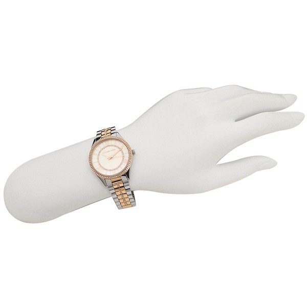 NEW即納 マイケルコース MICHAEL KORS MK3979 33MM シルバー ローズゴールドの通販はau PAY マーケット - AXES|商品ロットナンバー:417221685 時計 レディース 腕時計 新品高品質