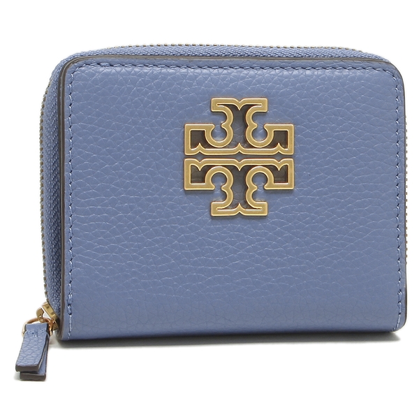 プレミアム トリーバーチ 財布 二つ折り財布 ブリテン ミニ財布 ブルー レディース アウトレット Tory Burch 457 返品ok 枚数限定 Fcrtt Org