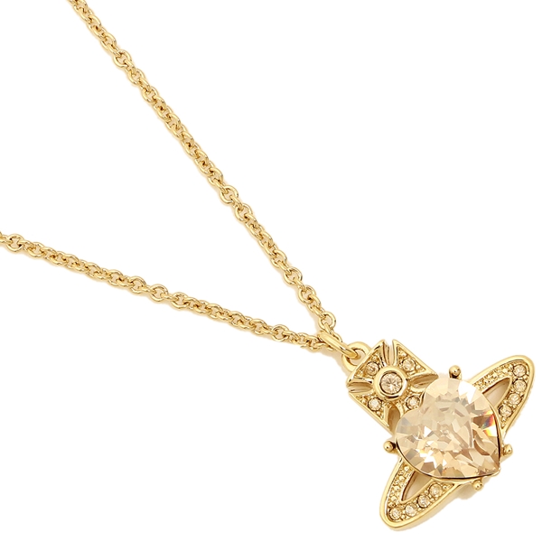 ベストセラー 【P5% 2/27~28】ヴィヴィアンウエストウッド ネックレス アクセサリー レディース 63020047 R192 ゴールド クリスタル, sisnext 2833e5ac