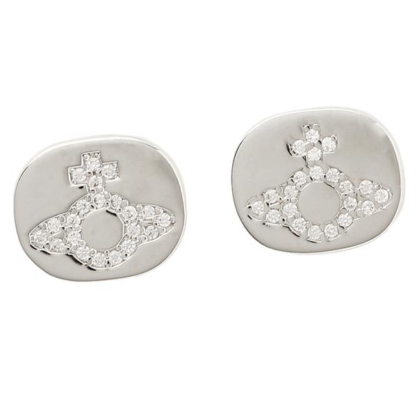 有名人芸能人 ヴィヴィアンウエストウッド ピアス Be 1 Vivienne アクセサリー メンズ レディース Vivienne Westwood Be 1 シルバー クリア 夷隅郡 1e6e90 Frcw Org