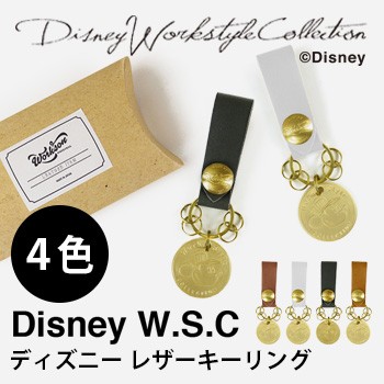 Ruten Japan Disney Disney W S C Leather Key Ring Mickey Mouse Leather Key Ring Lens Ladies Disney ディズニー W S C レザーキーリング ミッキーマウス 革 キーリング レンズ レディース