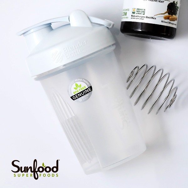 Ruten Japan Sunfuded Super Foods Sunfood Super Foods Blender Bottle Bottle White 400 Ml Shaker Powder Blender Ball Polypropylene Dama Easy To Mix サンフード スーパーフーズ Sunfood Super Foodsブレンダーボトル ホワイト 400ml