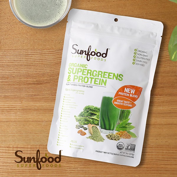 Ruten Japan Sunfuded Super Foods Sunfood Super Foods Organic Super Greens Protein 227g Organic Protein Organic Protein Moraya Grainfree Intercare Health Vegetable Beauty Beauty Beauty サンフード スーパーフーズ Sunfood