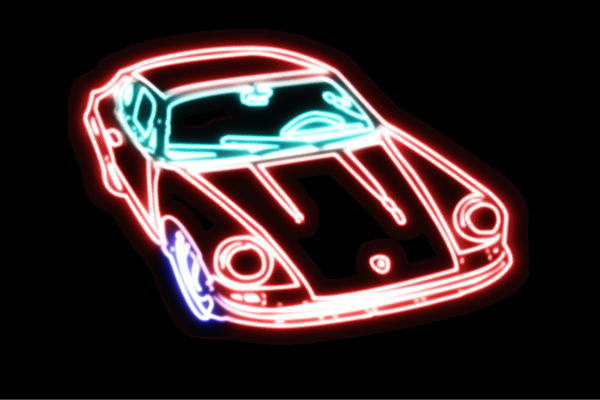 石黒氏は会長に ネオン 車 43 くるま クルマ カー Car 自動車 ディーラー アメ車 外車 ネオンライト 電飾 Led ライト サイン Neon 看板 イルミネーション インテリア 店舗 ネオンサイン アメリカン雑貨