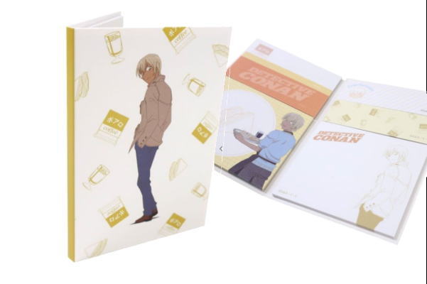 在日本製造 偵探柯南 書形扶手 康南 偵探 偵探 漫畫 動畫 粘滯便箋 漢娜 Seal 學校 學校 學校 商品 商品 可愛 日本製 名探偵コナン ブック型ふせん 安室透 コナン 探偵 名探偵 漫画 アニメ 映画