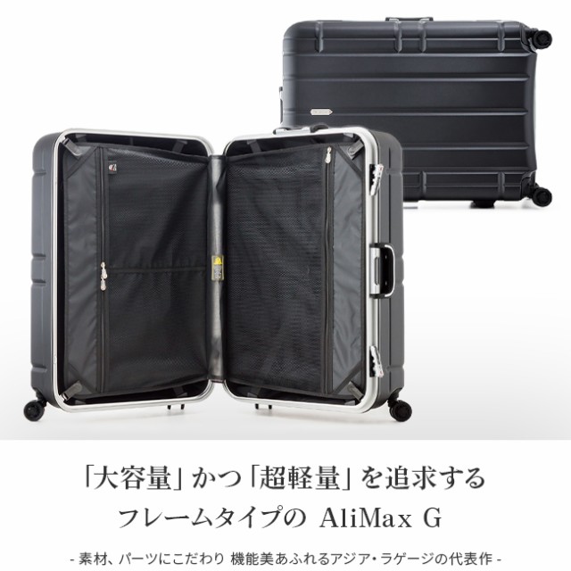 大型スーツケース AliMaxG MF-5017 大容量100L TSAロック+bnorte.com.br