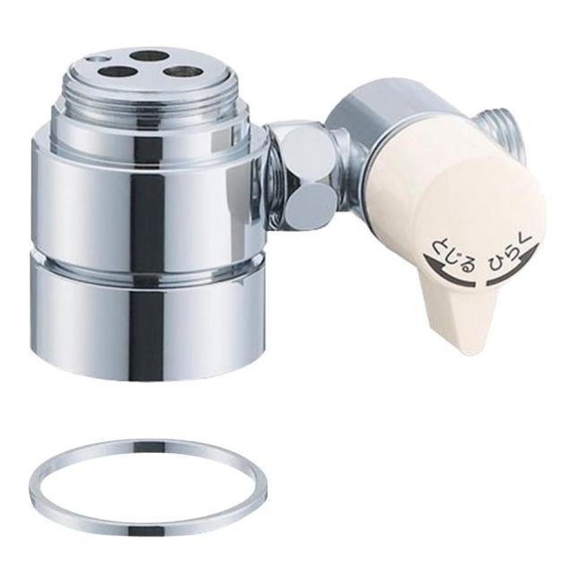 Ruten Japan Sanei Water Faucet Sanei Branch Adapter For Single Mixing Faucet Inax B98 2a Free Shipping Postpaid 三栄水栓 Sanei シングル混合栓用分岐アダプター Inax用 B98 2a 送料無料 後払い可