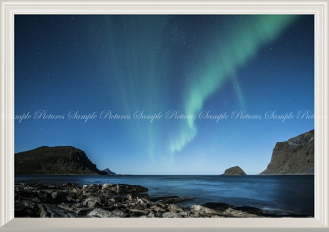 繪畫風格的壁紙海報aurora Northern Light Norwee Norwee挪威之謎 絵画風 壁紙ポスター オーロラ 北極光 ノーザンライト ノルウェー 神秘 扉なし窓仕様 Arr 003na1 A1版 0mm 585mm 日本露天購物 Ruten Japan