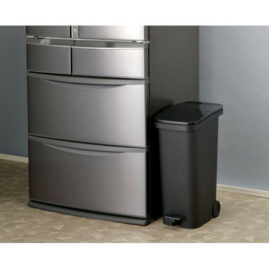 レノボ ゴミ箱 おしゃれ ごみ箱 ダストボックス スリム 縦型 オフィス トイレ キッチン リビング カフェ ブラック 黒 約 幅25 奥行4 3 高さ58 8 レノボでおなじみなツートーン Solutions Time Com