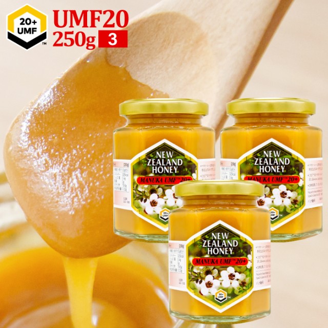 レビュー高評価の商品 マヌカハニー Umf 250g 3個セット はちみつ ハチミツ 蜂蜜 非加熱 マヌカはちみつ Mgo 9 在庫一掃 North Hydroguam Net