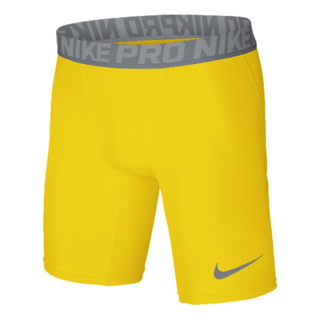 nike pro yellow