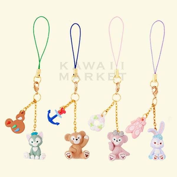 Duffy Friends Strap 4套智能手機配件迪士尼海洋有限公司 ダッフィー フレンズ ストラップ4個セット スマホ アクセサリー ディズニーシー限定 日本露天購物 Ruten Japan