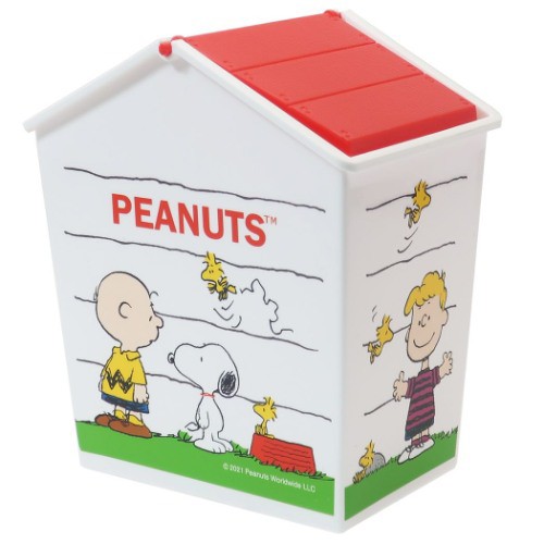 Ruten Japan Snoopy Trash Box House Type Mini Dust Box Red Peanut Anime Toy スヌーピー ゴミ箱 ハウス型 ミニ ダストボックス レッド ピーナッツ キャラクター グッズ