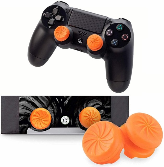 Ruten Japan Orange B Aim Improvement Fps Freak Ps4 Ps5 Controller Thumb Grip Cap Fps Assist Cap Rg Movement Up Playstation 4 Fps Freek オレンジ B エイム向上 Fpsフリーク Ps4 Ps5 コントローラー用