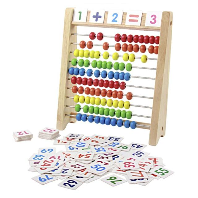 安い通販店 100玉そろばん 数字カード セット 百玉そろばん 子供 そろばん 数字 100 算数 おもちゃ 知育玩具 誕生日 子供 室内 遊び おもちゃ 誕生日プレゼント 男の子 木のおもちゃ 女の子 プレゼント 知育 木製 キッズ 幼児 贈り物 教育 クラシックな人気商品