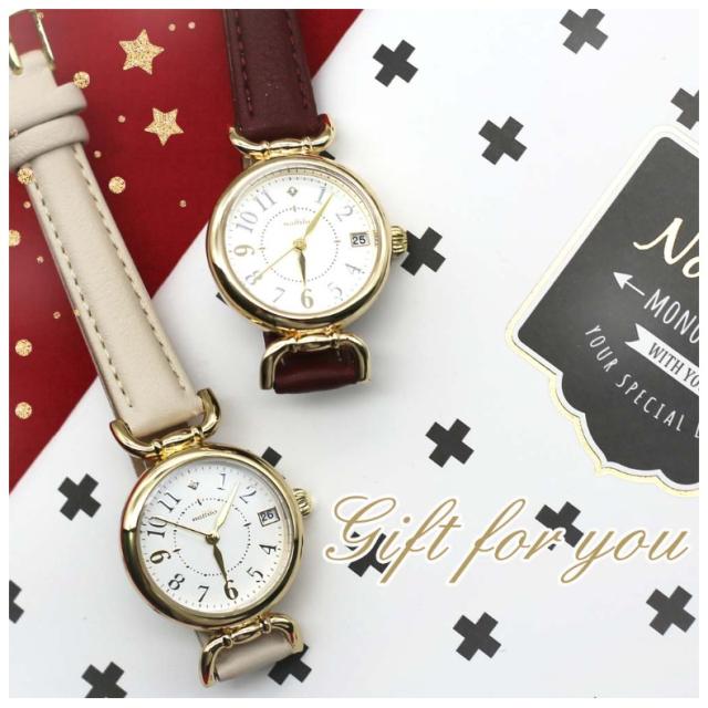 腕錶小學女生女孩女孩vernie可愛時尚的模擬生日禮物紳士皮帶日曆手錶手錶手錶可愛時尚手錶手錶手錶觀看小學高中生高中生女子女性鐘禮物 腕時計 小学生 女の子 アイバニー かわいい おしゃれ アナログ 誕生日 プレゼント 皮ベルト カレンダーウォッチ リストウォッチ