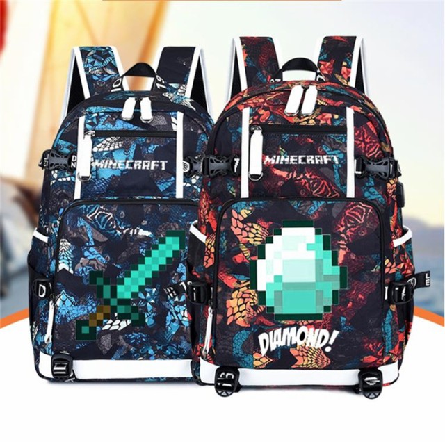 Ruten Japan Creeper Rucksack Backpack Minecraft Main Craft Micula Goods Games クリーパー リュックサック バックパック Minecraft マインクラフト マイクラ グッズ ゲーム