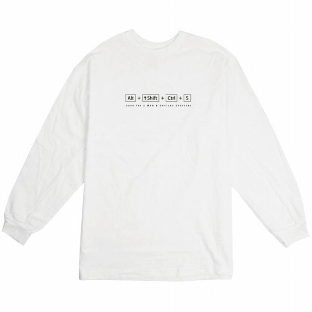 Ruten Japan Long T Shirt White Adult Unisex Men S Women S Big Silhouette Long Sleeve Ron T Simple Funny Material Joke Illustrator Casual ロングtシャツ ホワイト 大人 ユニセックス メンズ レディース ビッグシルエット 長袖 ロンt