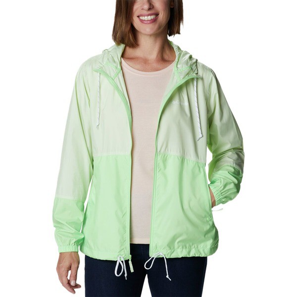 売れ筋 コロンビア レディース ジャケット ブルゾン アウター Flash Forward Windbreaker Women S Light Lime Lime Glow 全国宅配無料 Centrodeladultomayor Com Uy