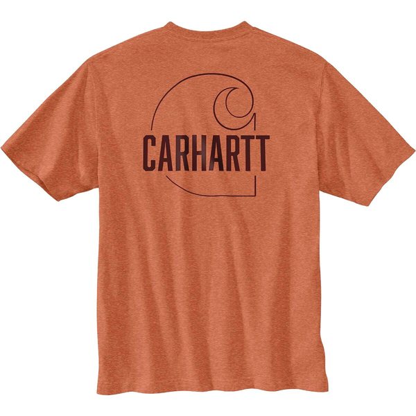 エッセンシャルズ カーハート メンズ シャツ トップス Loose Fit Hw Pocket Carhartt C Graphic T Shirt Men S Ginger Heather 新版 Centrodeladultomayor Com Uy