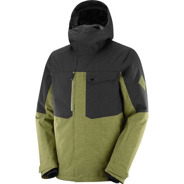 在庫超激得 サロモン Powderstash Jacket - Men's Martini Oliveの通販はau PAY マーケット - asty|商品ロットナンバー:471345849 メンズ ジャケット&ブルゾン アウター 即納国産