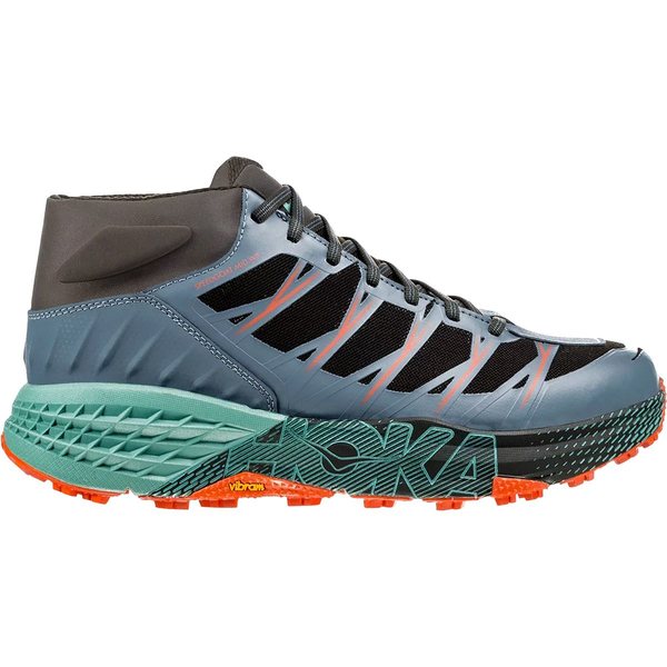 激安特価 ホッカオネオネ メンズ スニーカー シューズ Speedgoat Mid WP Trail Run Shoe - Men's Stormy Weather/Beryl Green, jolisac(ジョリサック) 3a4f5507